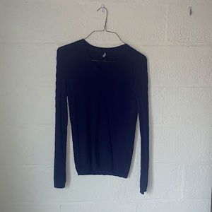 Tommy Hilfiger, Navy blue, Small cable-knit sweater